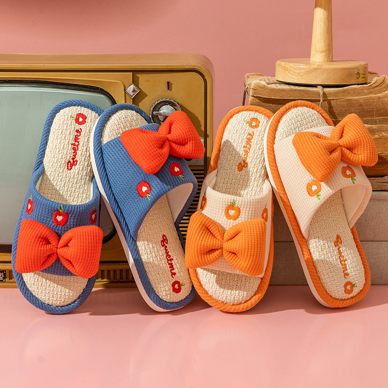 Home Textile - Sandal Linen Nyaman untuk Pasangan, Sepatu
