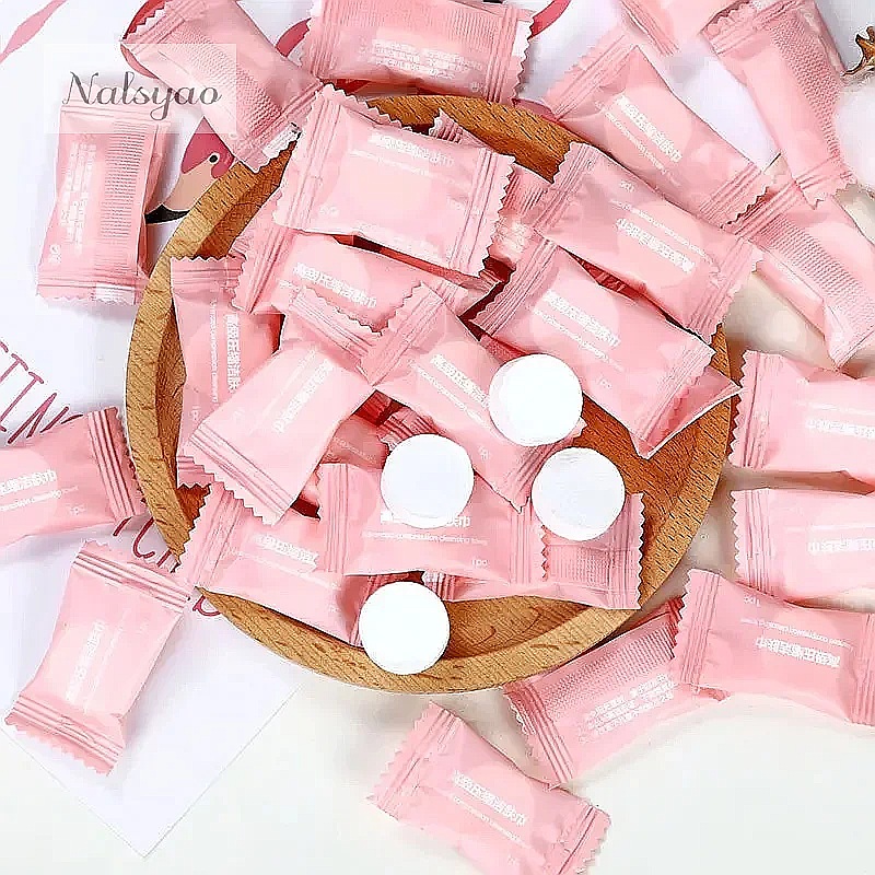 50pcs Handuk Terkompresi untuk - Home Textiles Face Towel ulasan dan harga