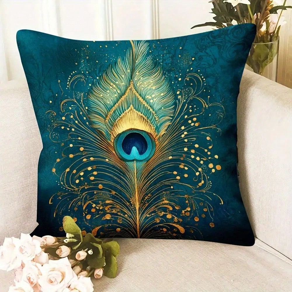 1 buah Sarung Bantal Hias Bulu - Pillow Insert 18X18 ulasan dan harga