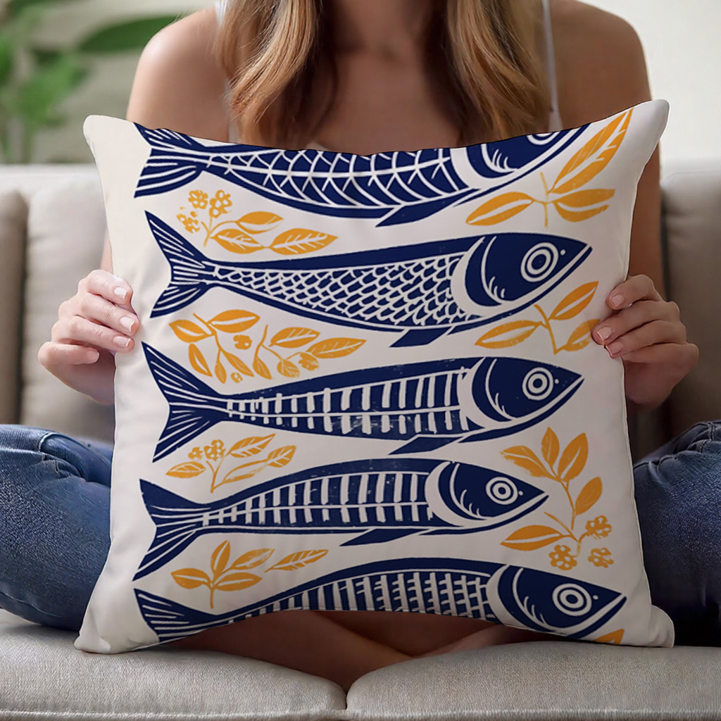 1 Buah Sarung Bantal Sarden Uk - Pillow Insert 18X18 ulasan dan harga