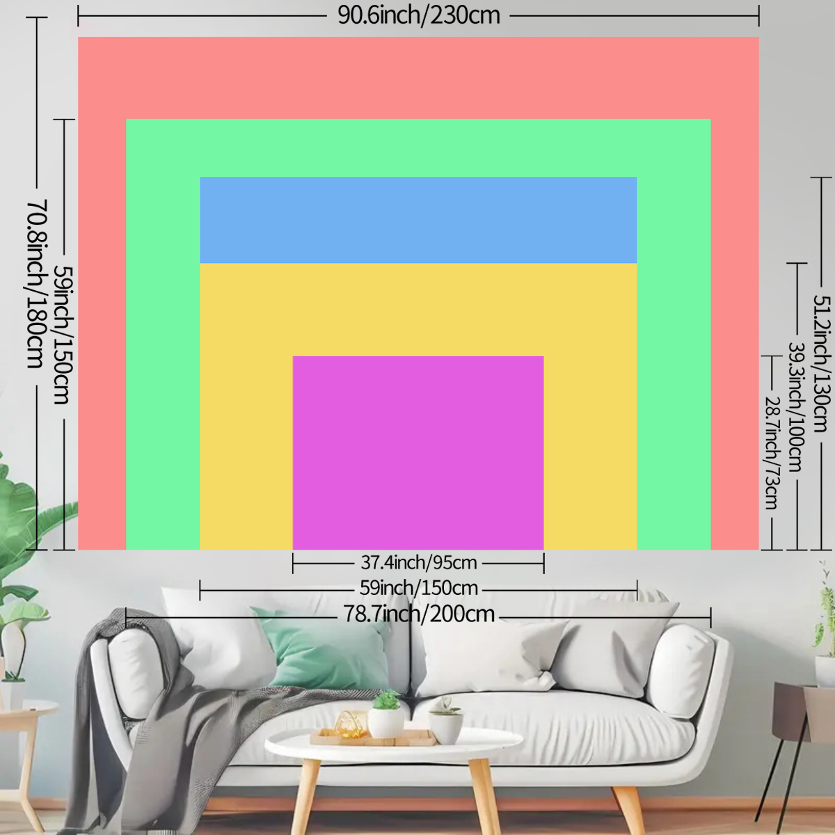 1 buah permadani bendera Ameri - Home Textile ulasan dan harga