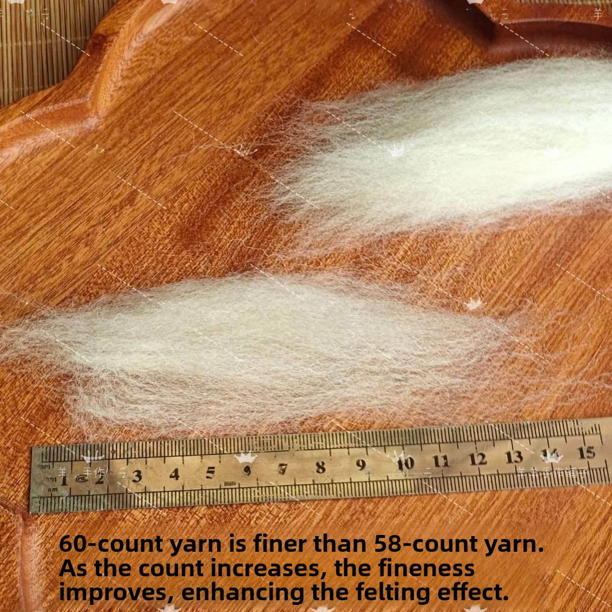 Alas dari kain wol yang dibuat - Home Textiles Usa ulasan dan harga