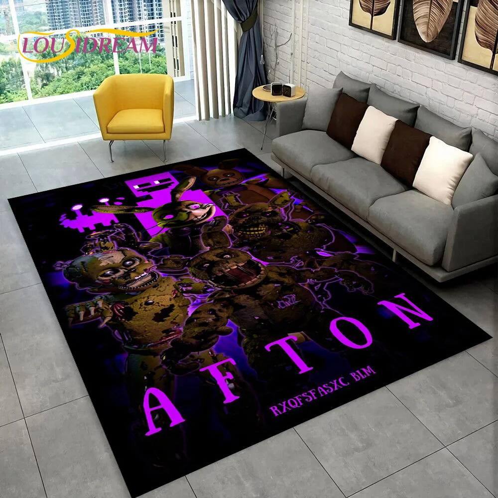 Karpet Film Horor FNAF Freddy  - Home Textiles Sale ulasan dan harga