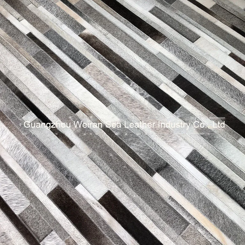 Karpet Abu-abu Patchwork Kulit - Home Textiles Importers In Usa ulasan dan harga