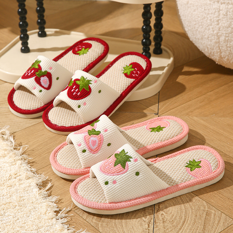 Sandal Rumah Wanita Bahan Line - Home Textile ulasan dan harga