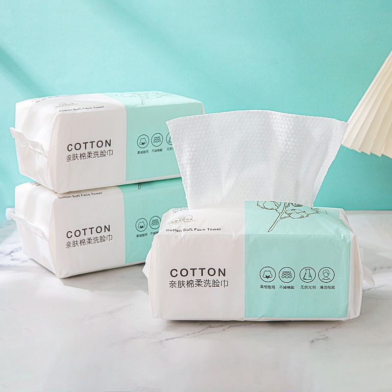 Kain Lap Wajah Sekali Pakai Te - Home Textiles Face Towel ulasan dan harga